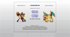 Desktop Screenshot of charizard.dk